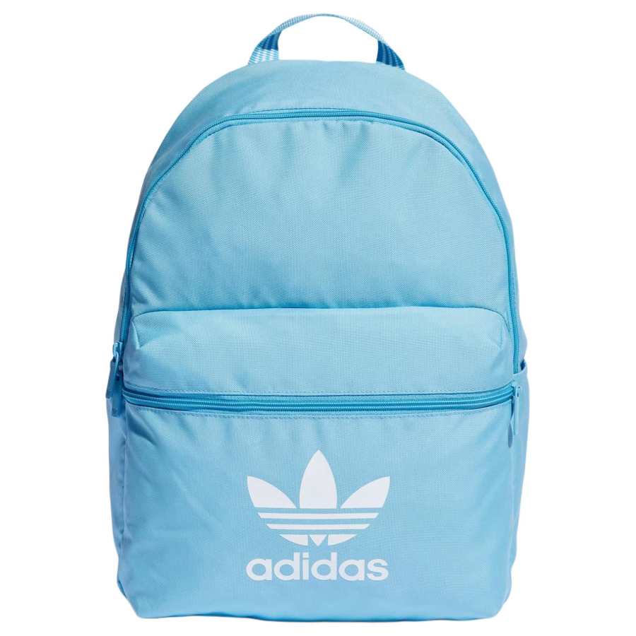Adidas Originals Polyester Backpack Regular Unisex Sky Blue