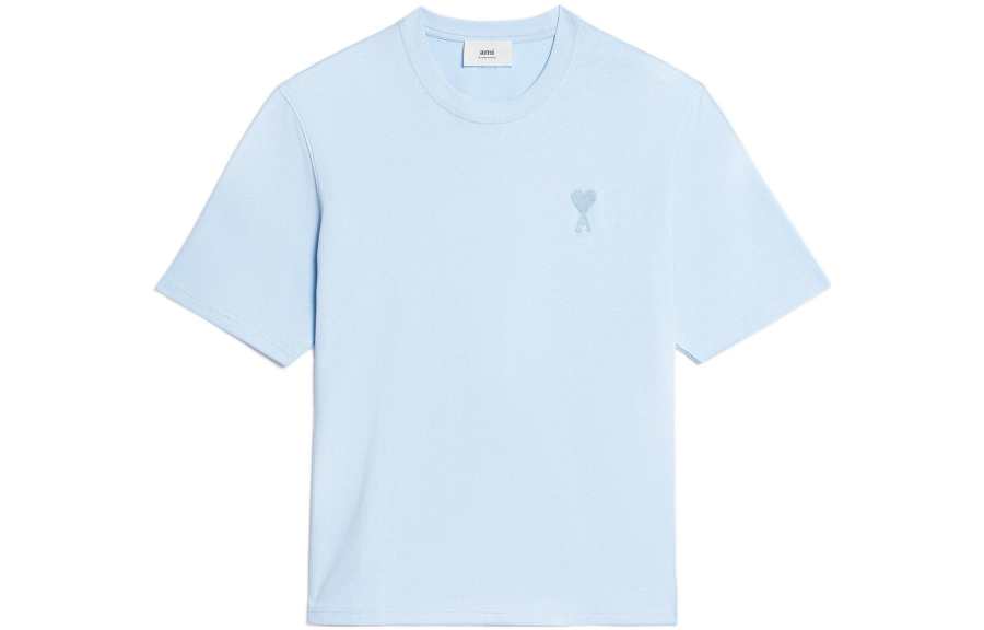 AMIPARIS Tonal Cotton T-Shirt