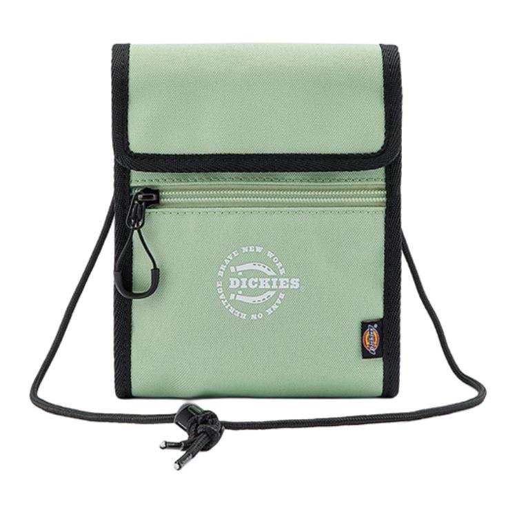 Dickies Dickies Drawstring Shoulder Strap Shoulder Bag, Crossbody Bag Unisex Light Gray Green