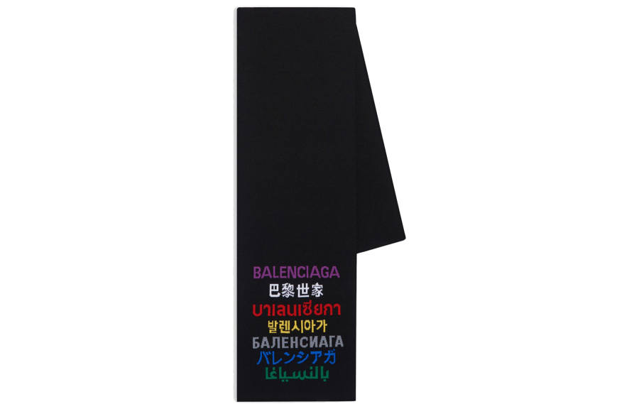 Balenciaga Knit Scarves Unisex