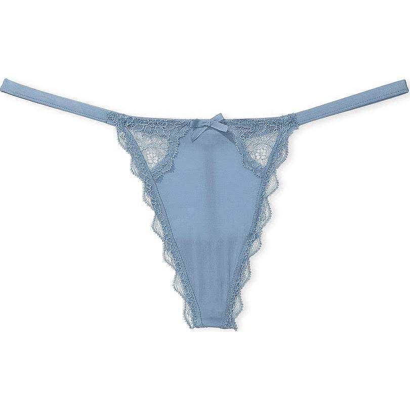 Victoria's Secret Thong Women's 1 Pack Blue