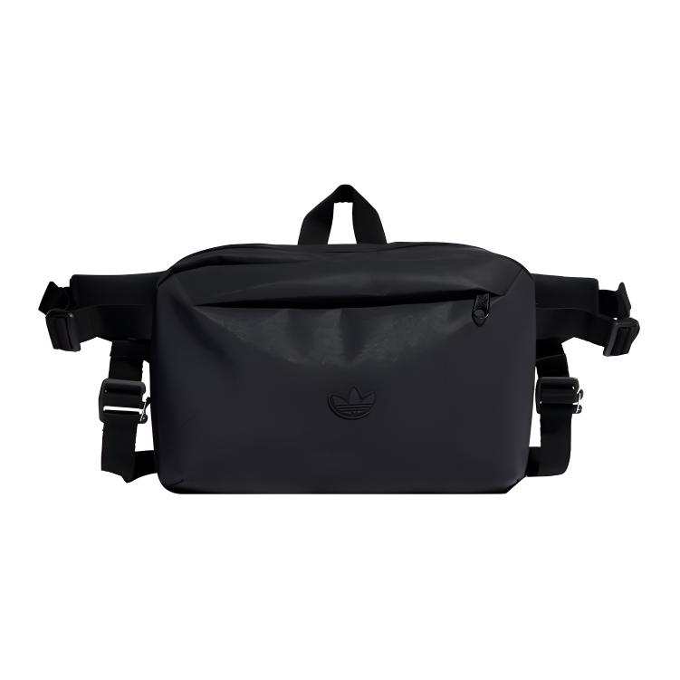 Adidas Originals Recycled Material Handbag, Shoulder Bag, Crossbody Bag Regular Unisex Black