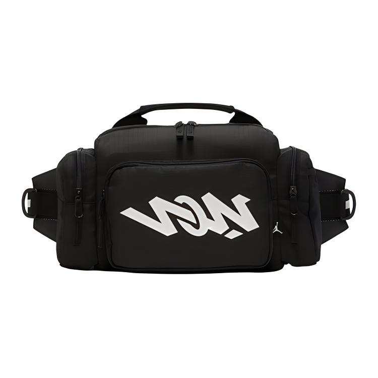 Jordan Jordan Polyester Handbag, Fanny Pack, Shoulder Bag, Crossbody Bag Regular Unisex Black