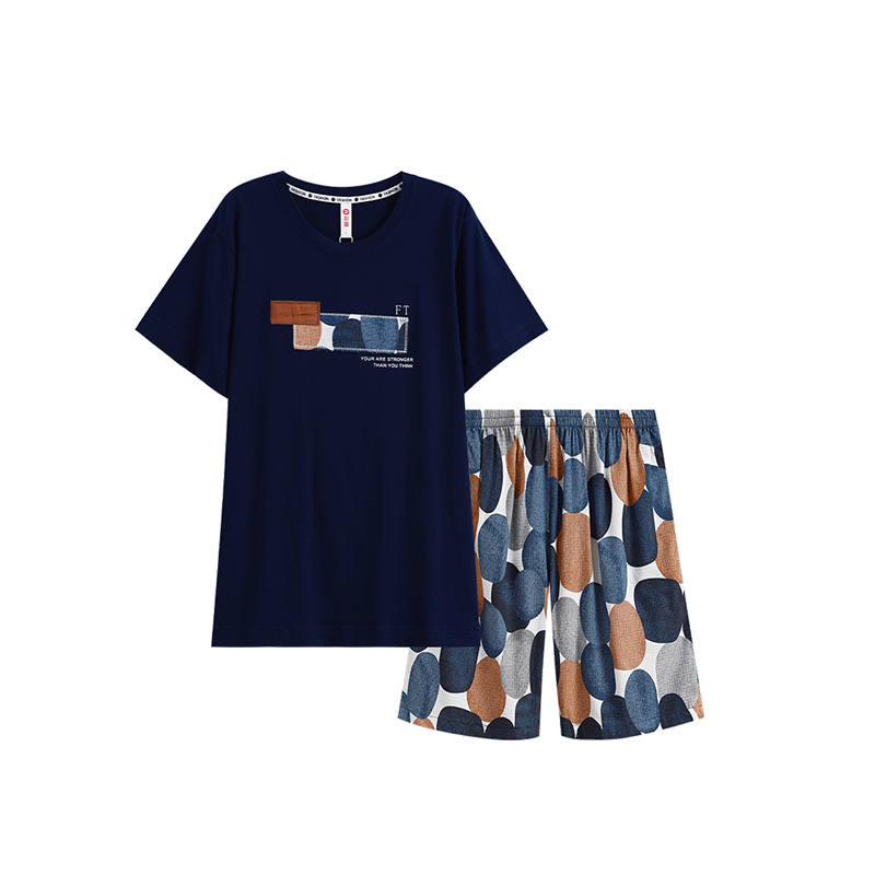 FENTENG FENTENG Pajama Set Men's Royal Blue