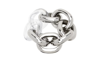 Sacai Brass, Resin Bracelets Women's Silver