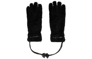 And Wander Logo-embroidered Fleece Gloves