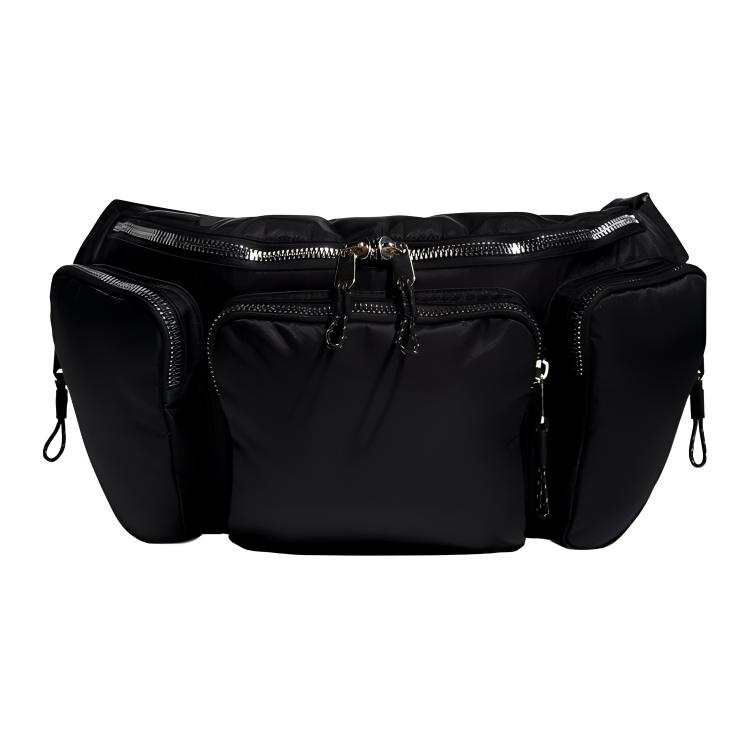 Adidas Adidas IVY PARK Beyoncé Collaboration Nylon One Shoulder Crossbody Fanny Pack Extra Large Unisex Black