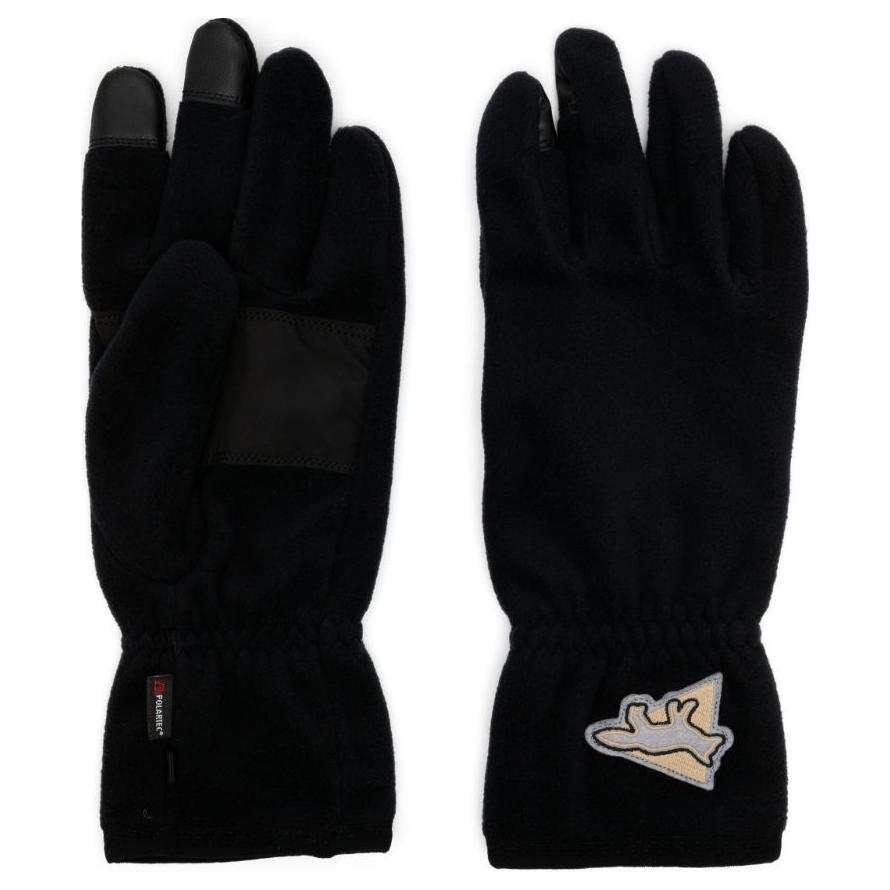 And Wander Knit Gloves Men's Black