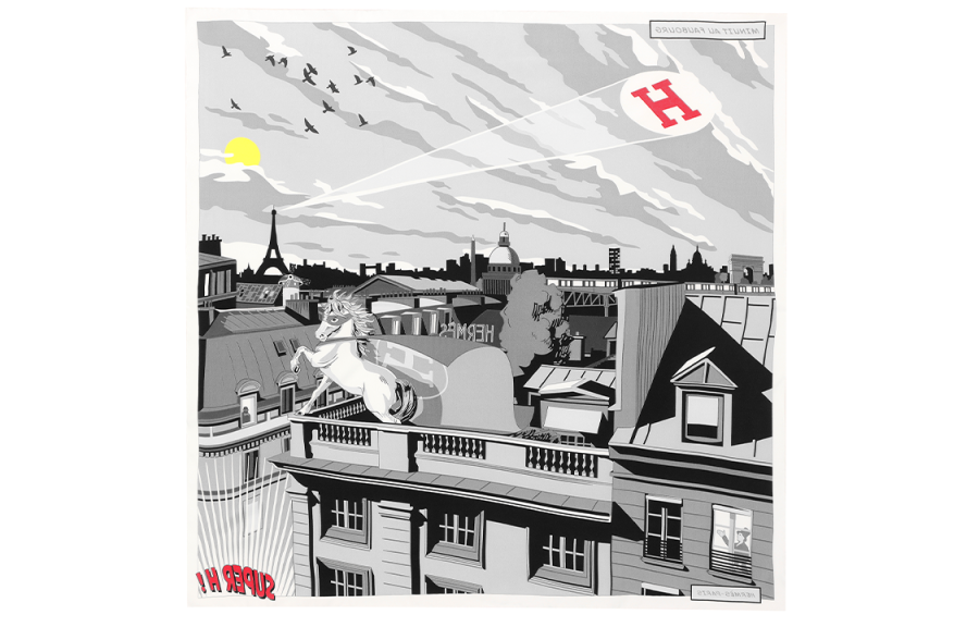 HERMES HERMES Scarves Unisex