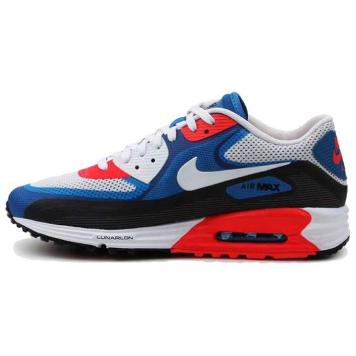 Nike Nike Air Max Lunar 90 Grey Blue Red