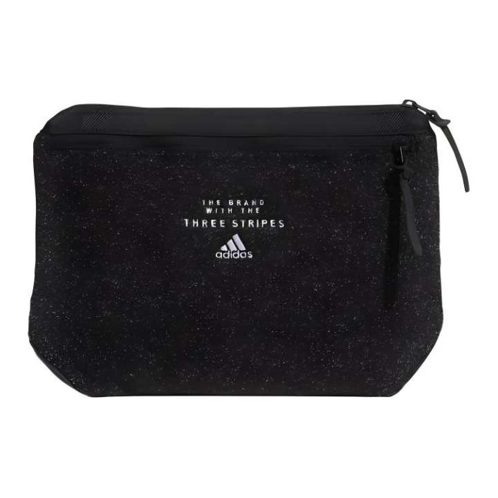 Adidas Adidas Recycled Polyester Crossbody Bag, Shoulder Bag Unisex Black