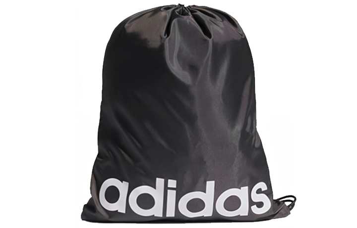 Adidas Adidas Fabric Drawstring Bag Gym Bag Unisex Black