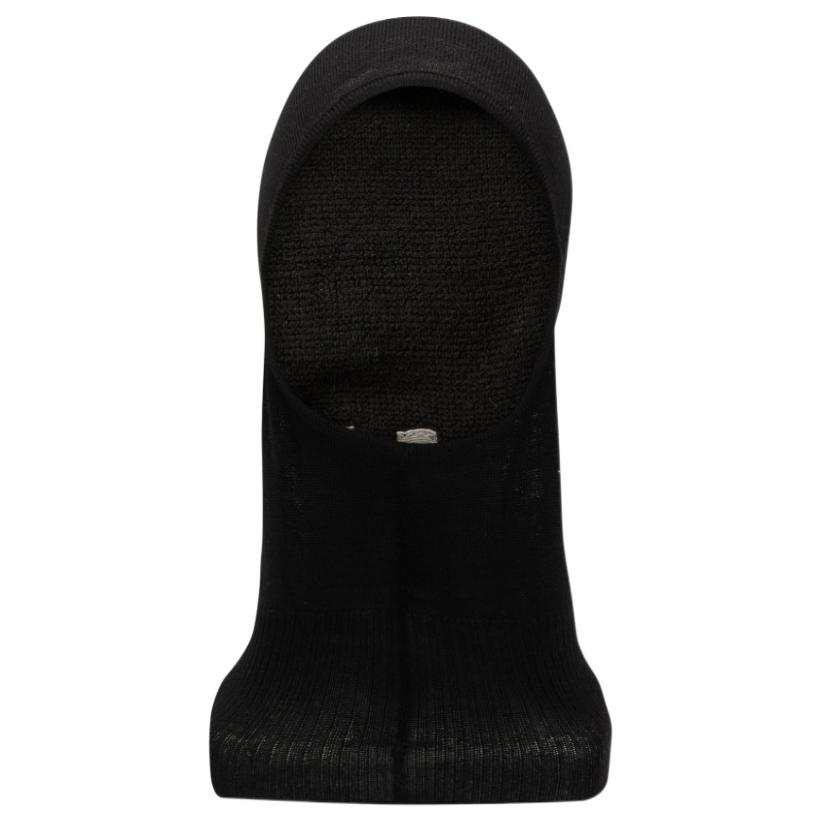 RICK OWENS RICK OWENS/RO Ribbed Trim Wool Hats & Caps Men's Black