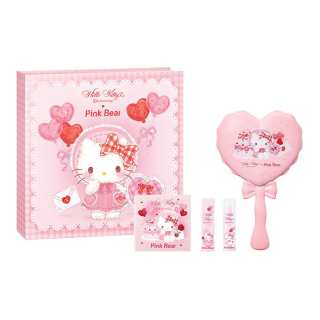 Pink Bear Pikachu X Sanrio Hello Kitty Collaboration Makeup Box Shiny Hydrating