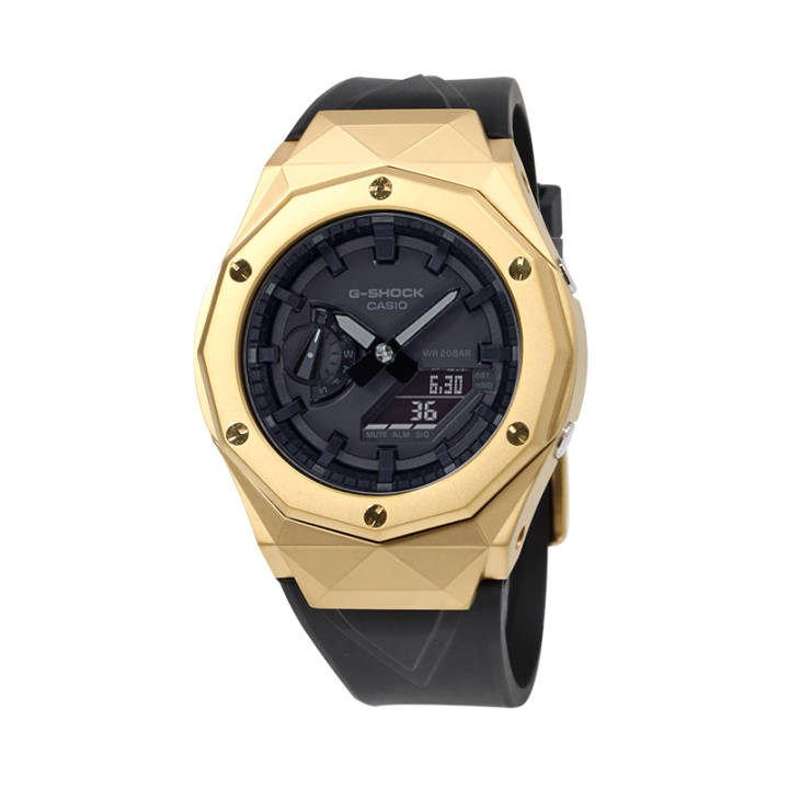 CASIO CASIO Unisex Liquid Crystal/Analog Dual Display Series Black Watch