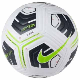 Nike Size 5 Soccer Ball Rubber Unisex White Black Volt
