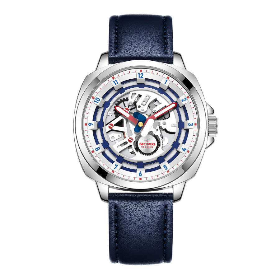 FILA Wrist Watches Quartz Movement Leather Strap White Dial Men's Watches