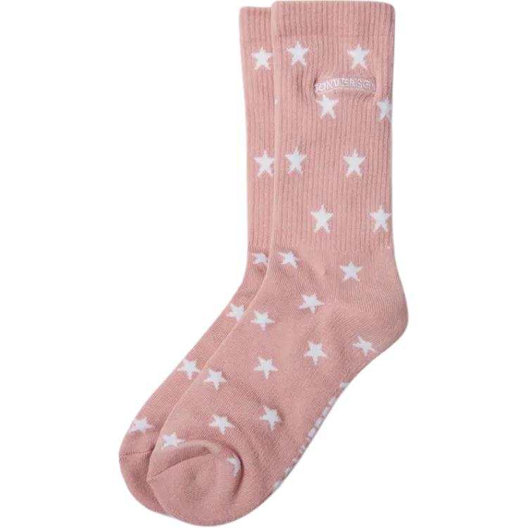 Converse Converse Crew Socks Unisex 1 Pack Barbie Pink