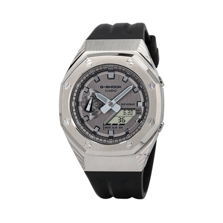CASIO CASIO Custom Collection GM 2100MF 5A Electronic Movement Resin Strap Watch Unisex