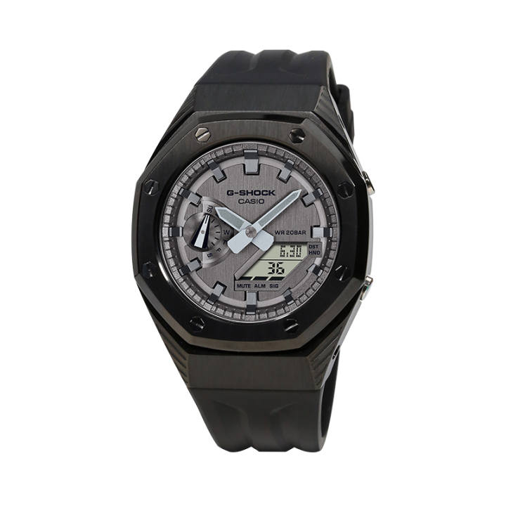 CASIO CASIO Custom Collection GM 2100MF 5A Individual Electronic Movement Resin Strap Watch Unisex