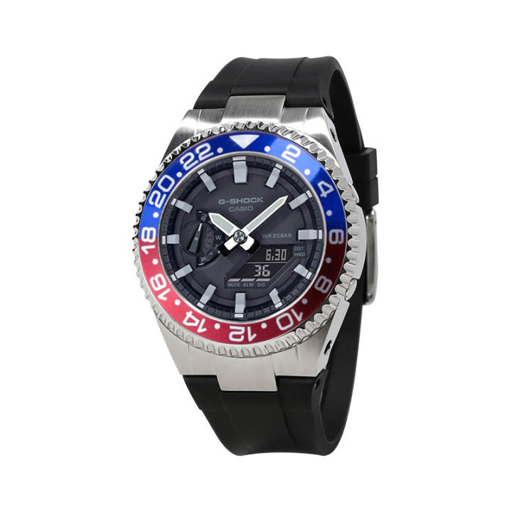 CASIO CASIO Unisex Liquid Crystal/Analog Dual Display Series Black Watch