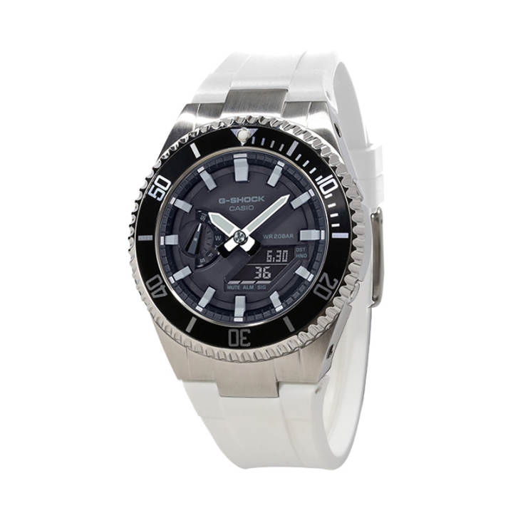 CASIO CASIO Unisex Liquid Crystal/Analog Dual Display Series Black Watch