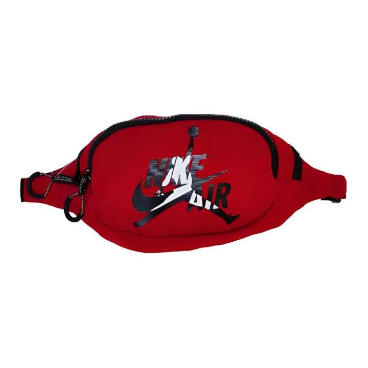 Jordan Jordan Polyester Crossbody Bag, Fanny Pack Regular Unisex Red