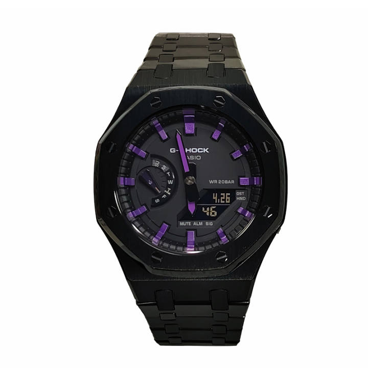 CASIO CASIO Men Liquid Crystal/Analog Dual Display Series 44mm Black Watch