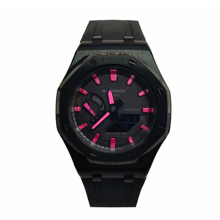 CASIO CASIO Men Liquid Crystal/Analog Dual Display Series 44mm Black Watch