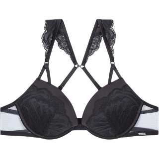 CALVIN KLEIN Black Logo Collection Bra Women's Black