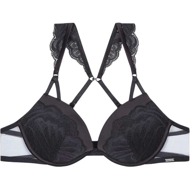 Calvin Klein CALVIN KLEIN Black Logo Collection Bra Women's Black