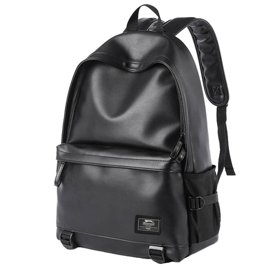 Slazenger Slazenger PVC Soft Leather Backpack Regular Men's Obsidian