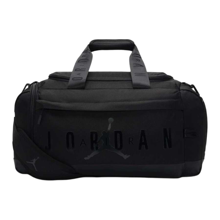 Jordan Jordan Polyester One Shoulder Crossbody Travel Gym Bag Men's Black