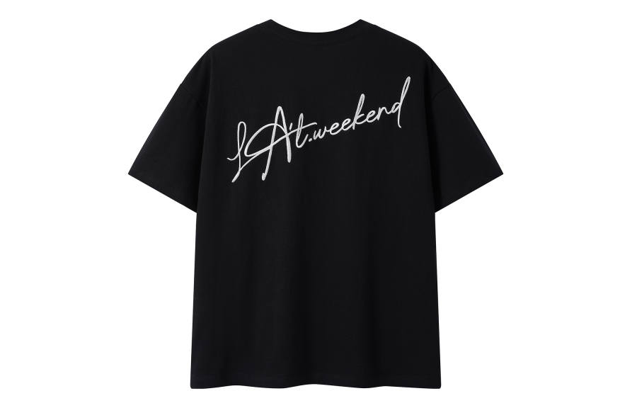 LA'T.WEEKEND T Shirts Unisex Crew Neck Thin Heavyweight