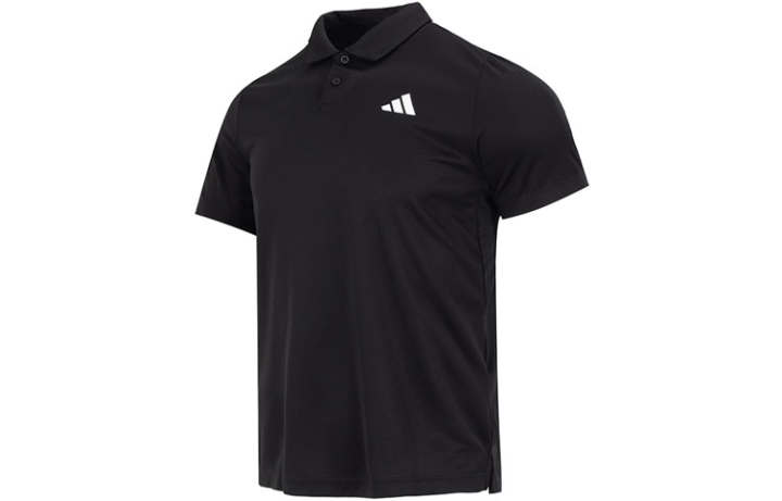 Adidas Adidas Polo Shirts Men's Black Polo Collar Moderate Other