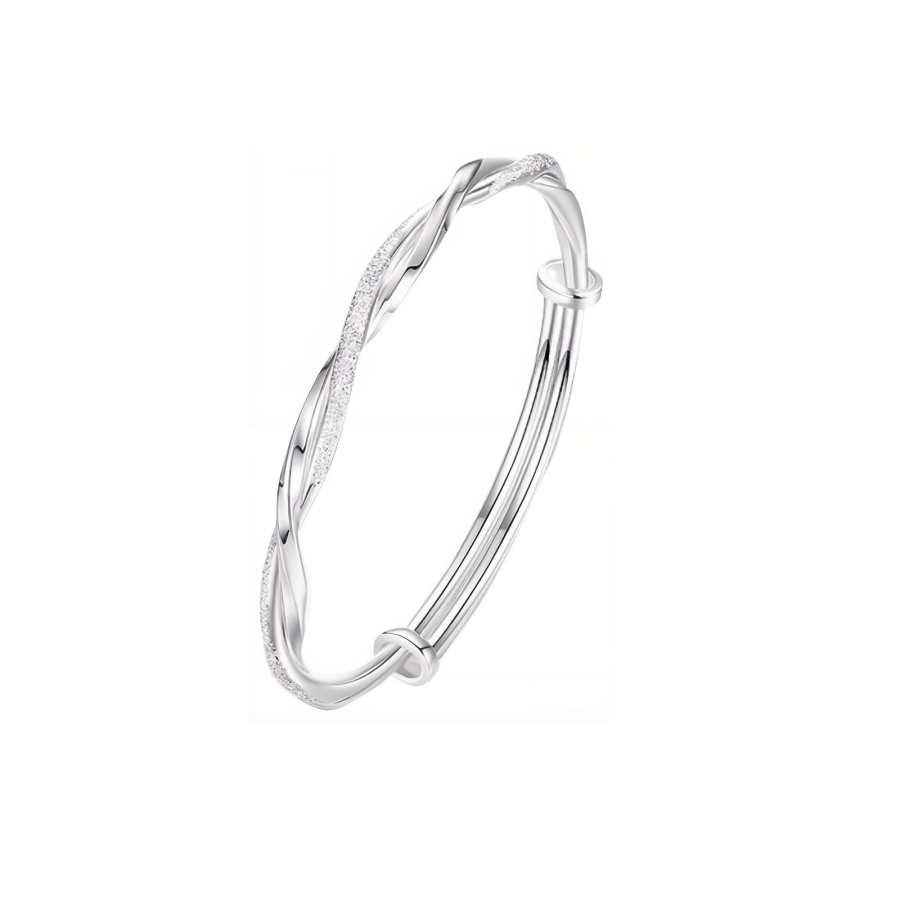 wylyp Wylyp 999 Fine Silver Material Bangles Unisex