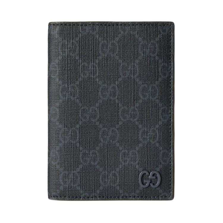 GUCCI GUCCI Leather Wallet Unisex Black