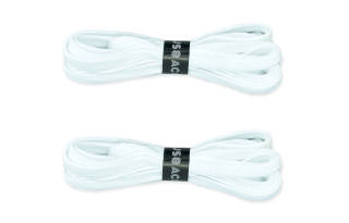 US8ACC Polyester Shoelaces Unisex Black White Gray Two Tone Blue Purple Neon Pink Orange Yellow Green