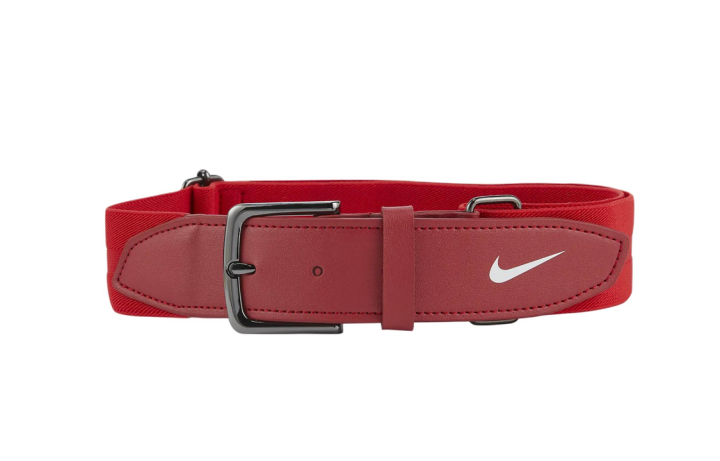 Nike Nike Brand Logo Pin Buckle Belts Kids' Red