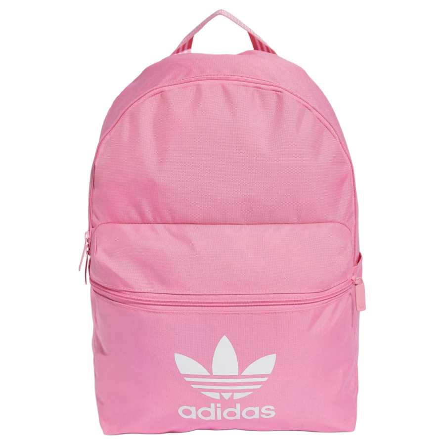 Adidas Originals Trefoil Adicolor Polyester Backpack Unisex Bliss Pink