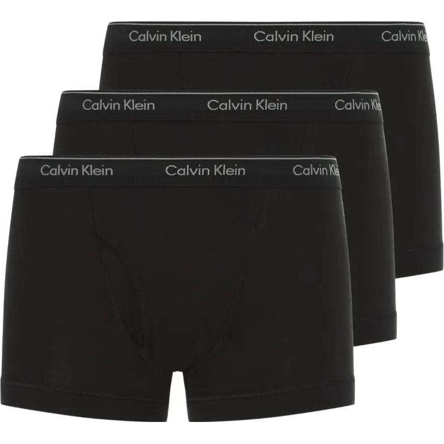 Calvin Klein CK/Calvin Klein TRUNK 3PK Underpants Europe Version Men's 3 Pack Black