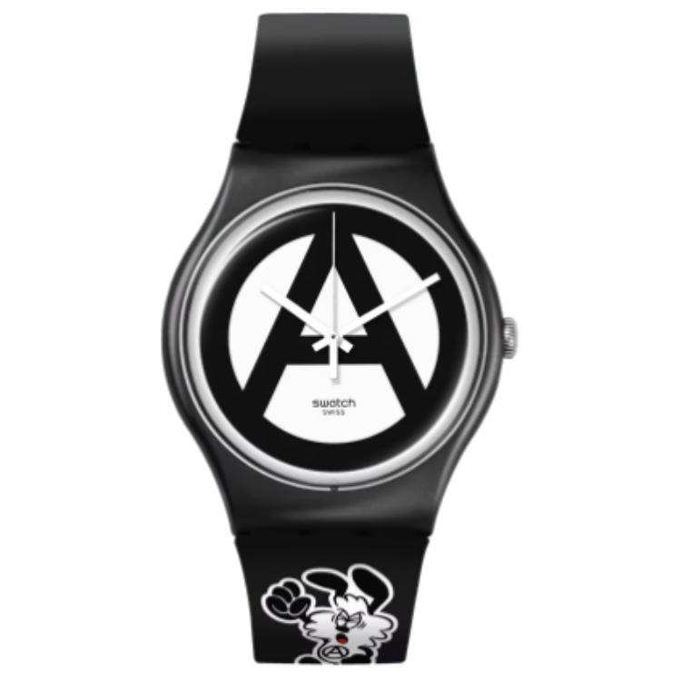 SWATCH Unisex 41mm White Watch SO29Z138