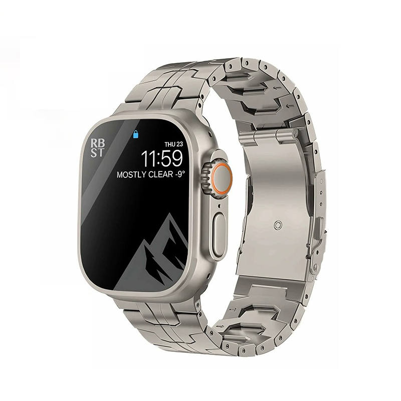Penc Iwatch Strap Apple Compatibility Titanium Material 193mm