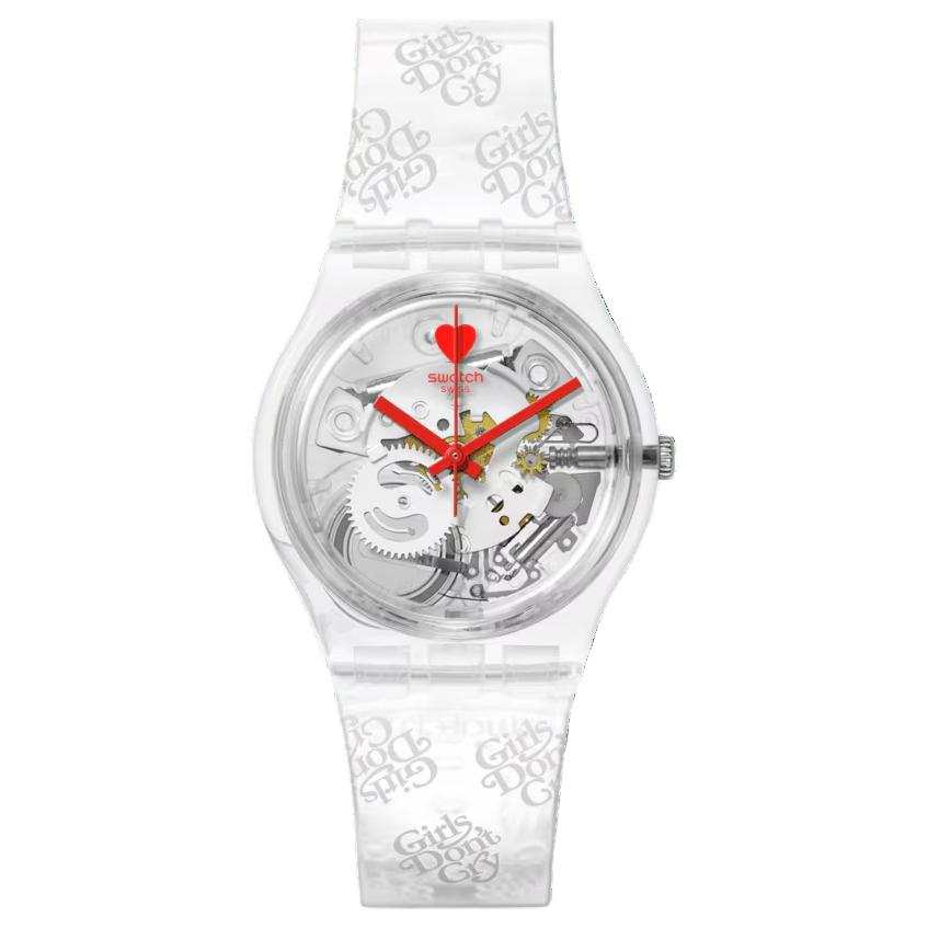 SWATCH SWATCH Unisex 34mm Skeleton Watch SO28Z129