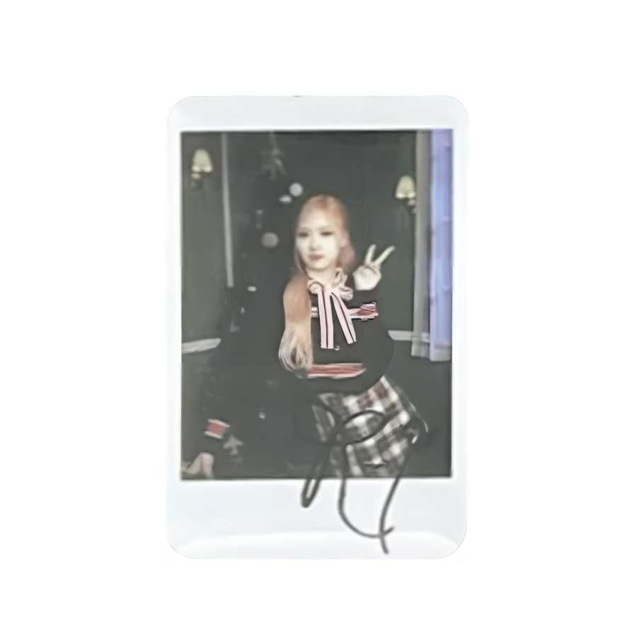 YG ENTERTAINMENT Rosé BLACKPINK 2024 Desk Calendar ROSÉ One Click Full Set Purchase Photocards 1 Pc