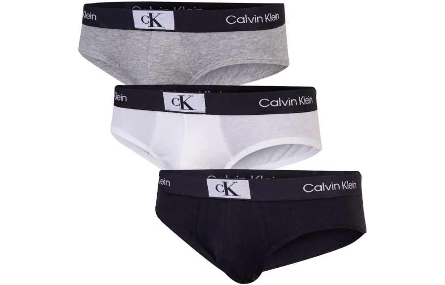 CALVIN KLEIN HIP BRIEF 3PK Underpants Europe Version Men's 3 Pack