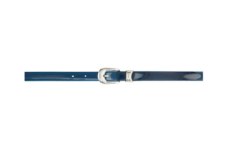 OUR LEGACY Logo Emblem, Pin Buckle Rubber Belts Men's Blue