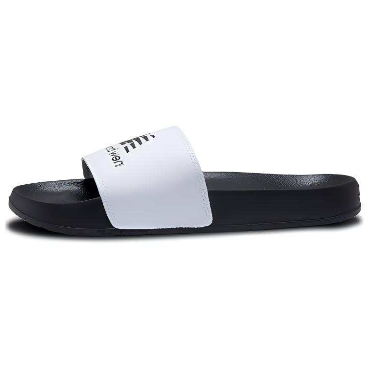 New Balance New Balance NB Noritake Odor Resistant Odor Resistant Slide Slippers Unisex Black White