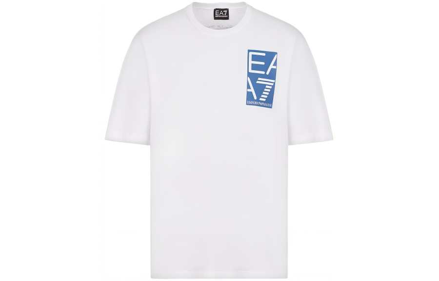 EMPORIO ARMANI EA7 SS23 T Shirt Men's White