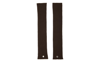 RICK OWENS/RO Virgin Wool Sleeve Covers Women's Brown